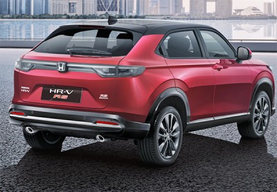 Eksterior Belakang New Honda HR-V tipe RS