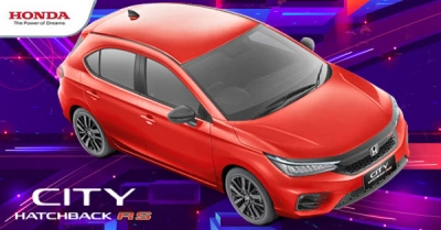 Warna Rallye Red New Honda City Hatchback RS