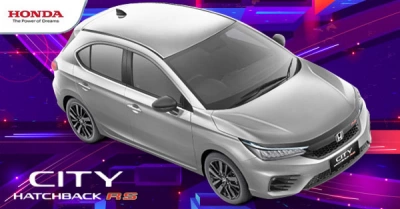 Warna Lunar Silver Metallic New Honda City Hatchback RS