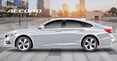 Lunar Silver Metallic New Honda Accord Turbo