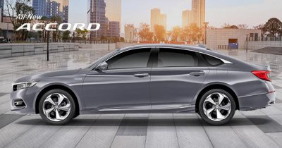 Modern Steel Metallic New Honda Accord Turbo